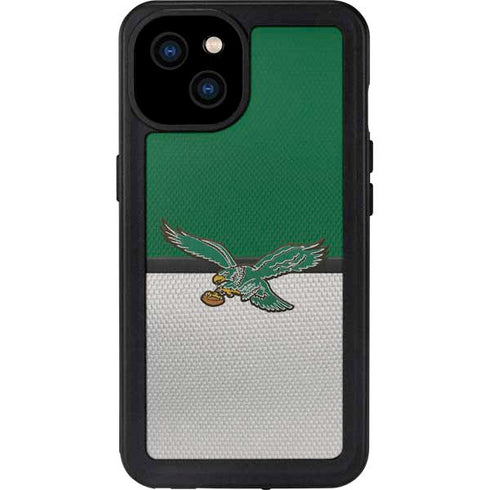 NFL Philadelphia Eagles Vintage iPhone 15 Plus Waterproof Case